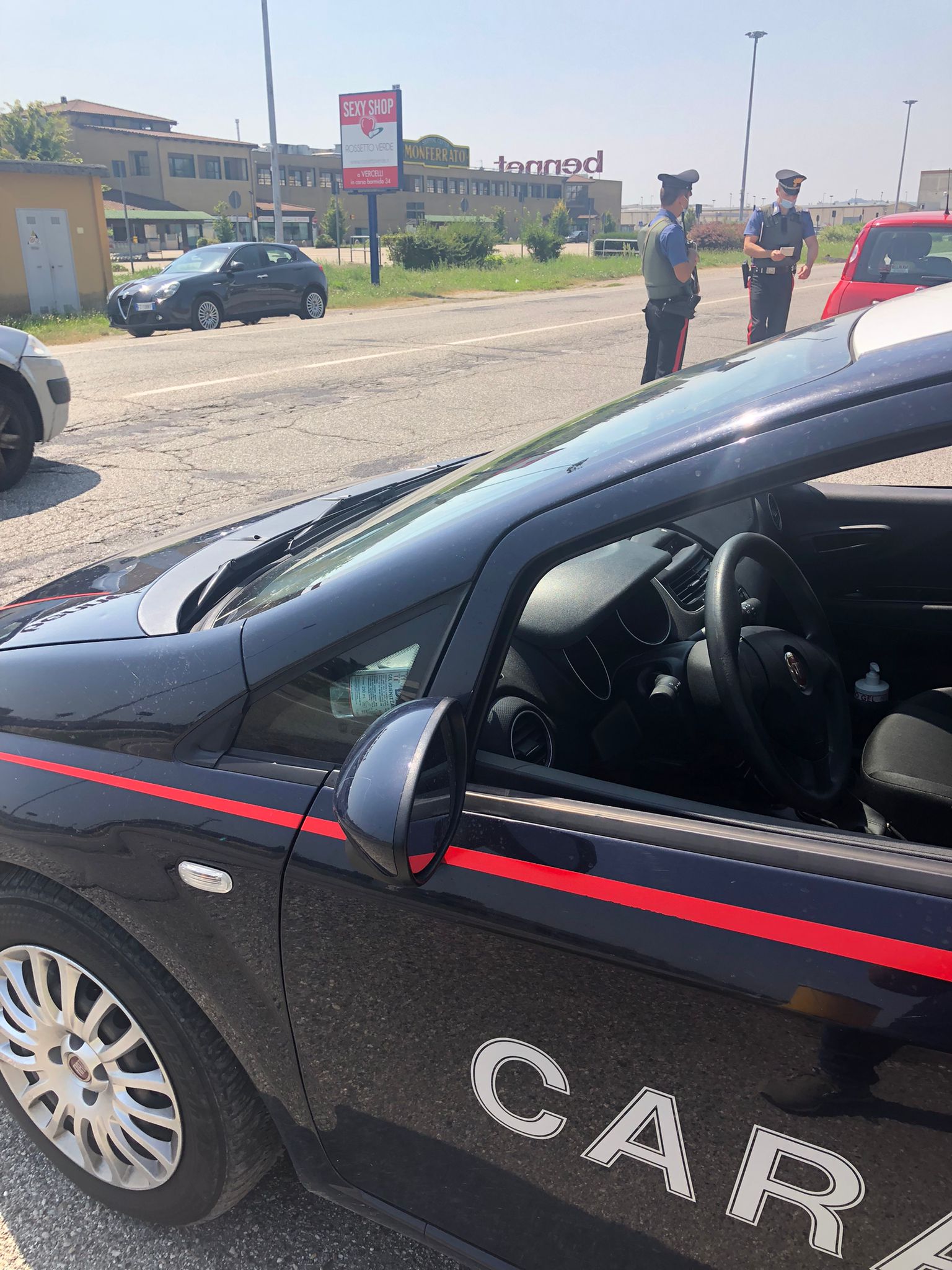 A Casale controlli dei Carabinieri per impedire il rave e scongiurare reati