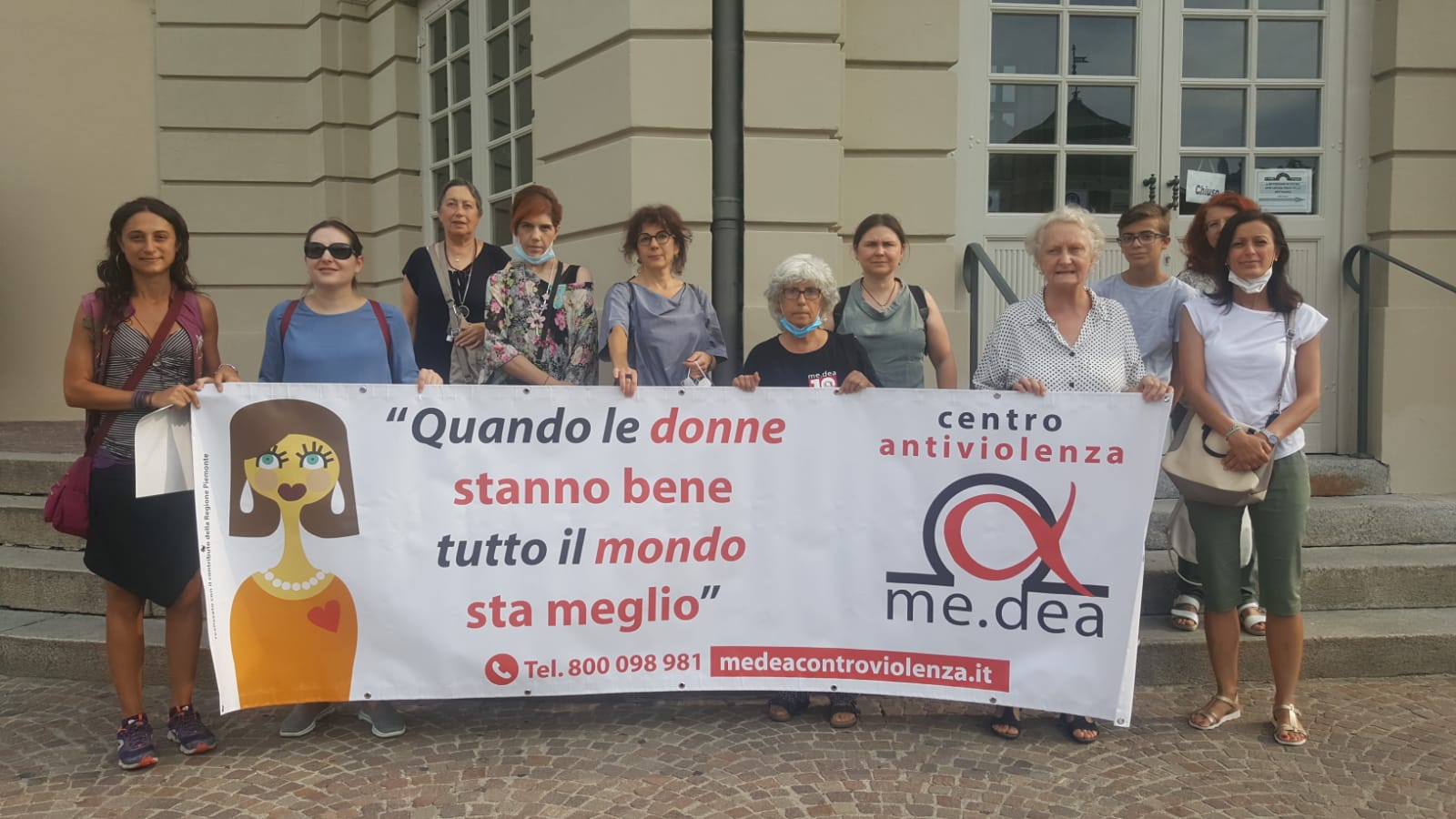 Ogni sabato a Casale un presidio di me.Dea e Donne Insieme a sostegno delle donne afghane