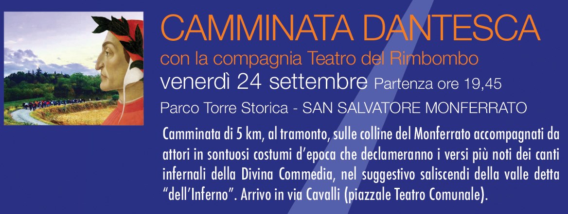 Camminata Dantesca sulle colline di San Salvatore Monferrato