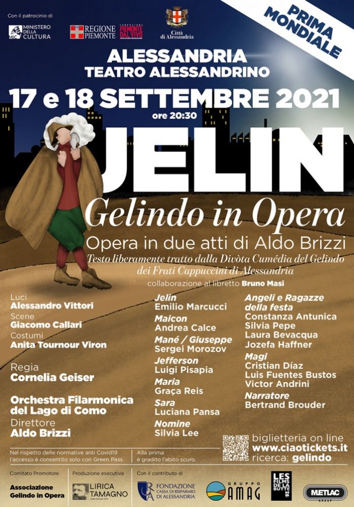 Il 17 e 18 settembre la prima di “Jelin” al Teatro Alessandrino