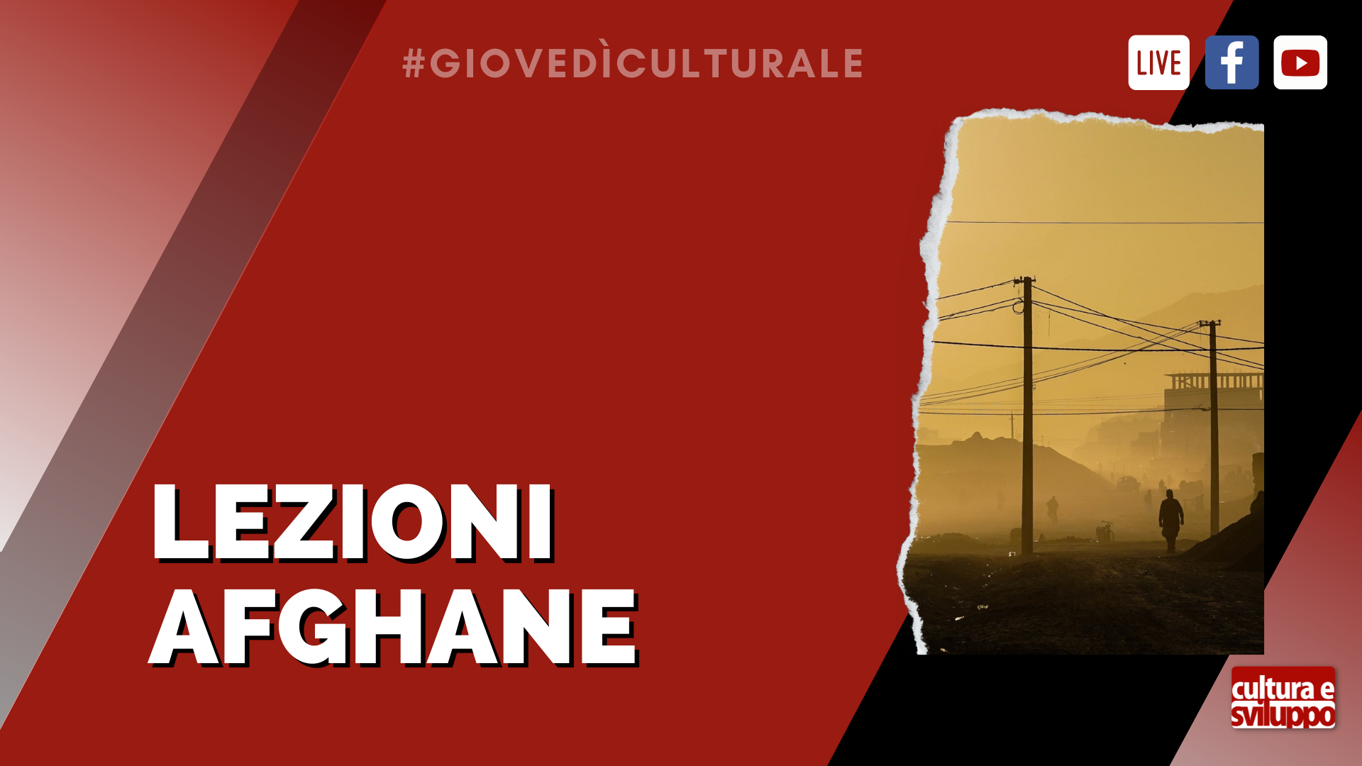Il 30 settembre “Lezioni Afghane” ai Giovedì Culturali dell’Acsal di Alessandria