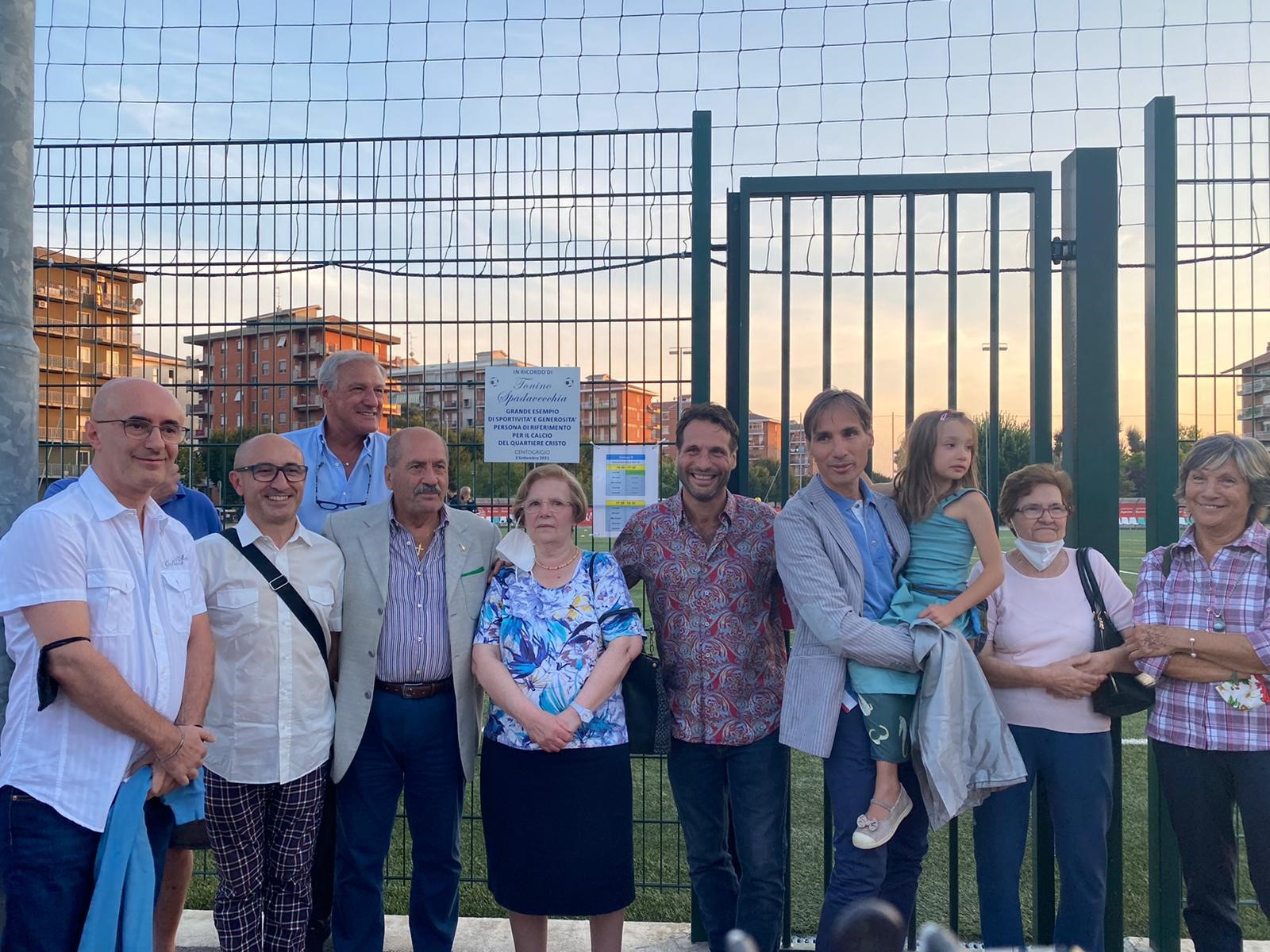 Una targa e grande commozione per Spadavecchia, storico “uomo di sport”