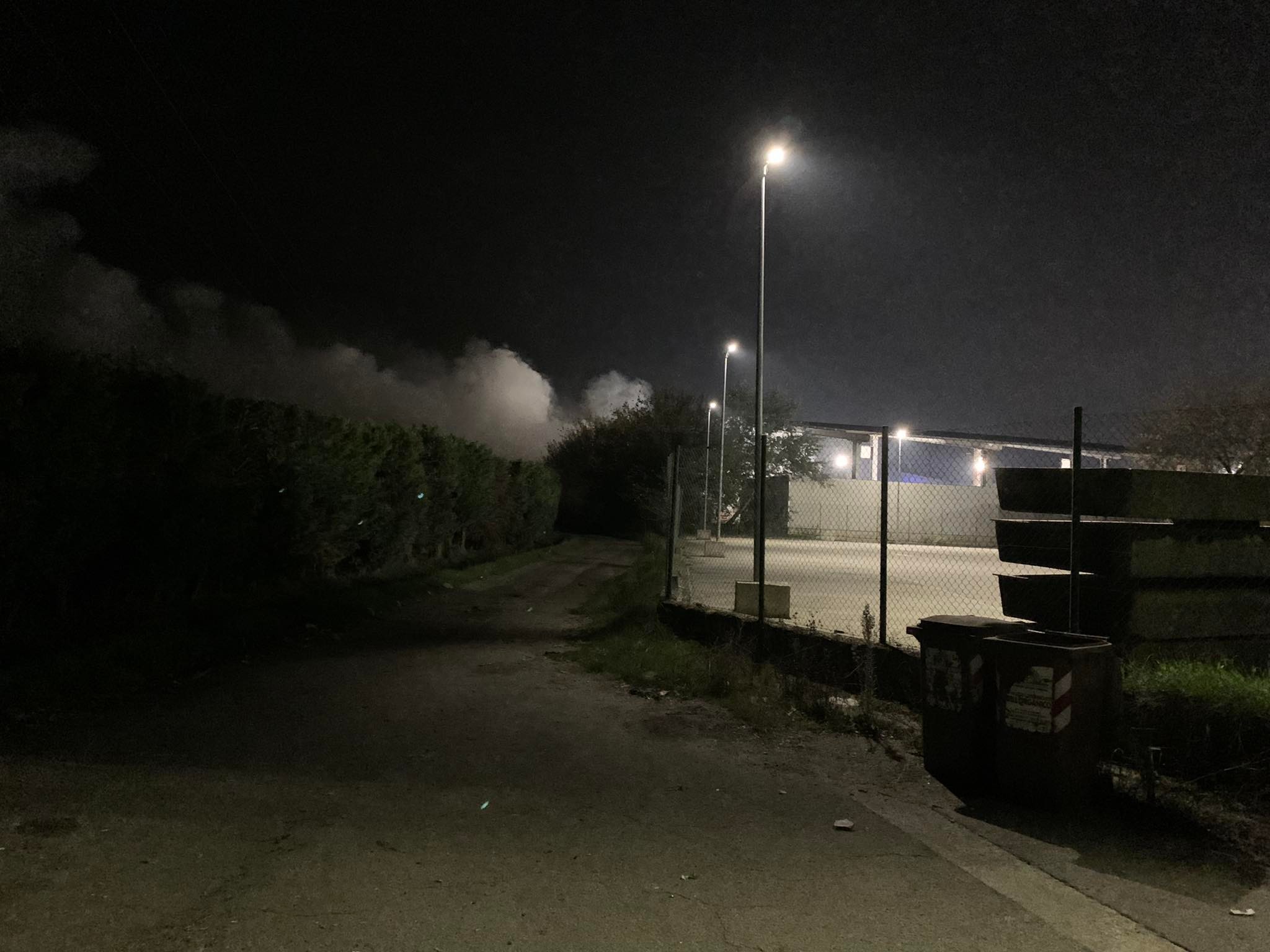 Incendio alla discarica di Castelceriolo. I controlli di Arpa Piemonte