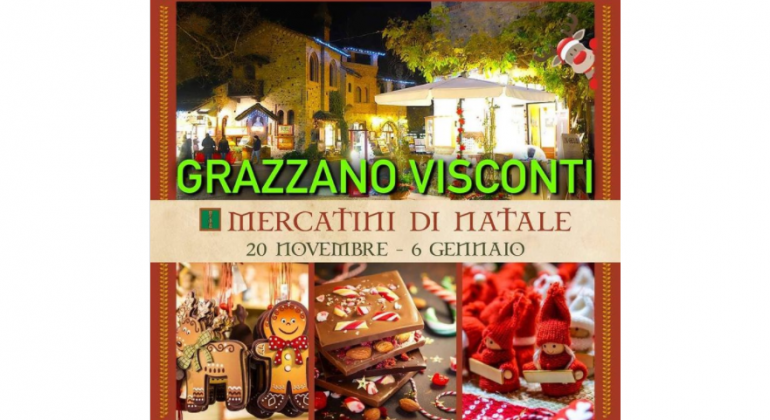 Il Mercatino di Natale 2021 a Grazzano Visconti