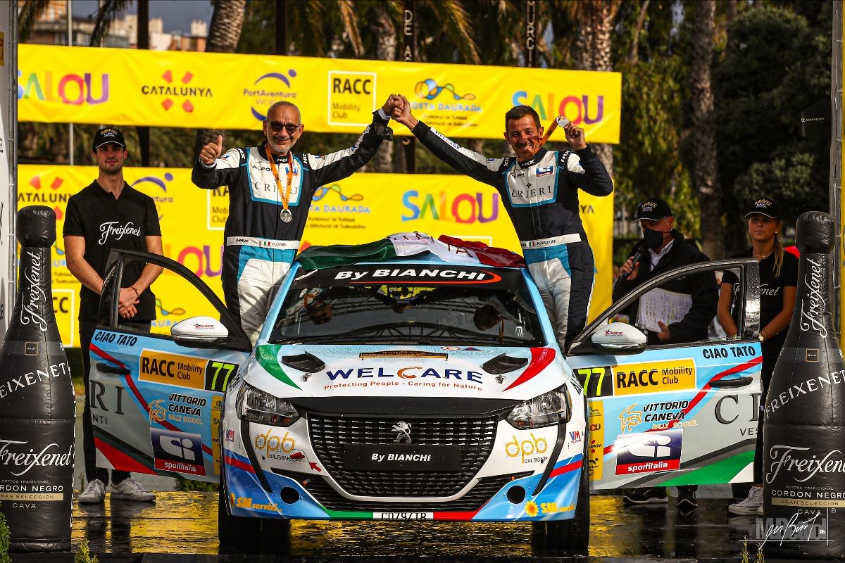 Rally di Spagna: ottima prova dell’alessandrino Andrea Zucconi
