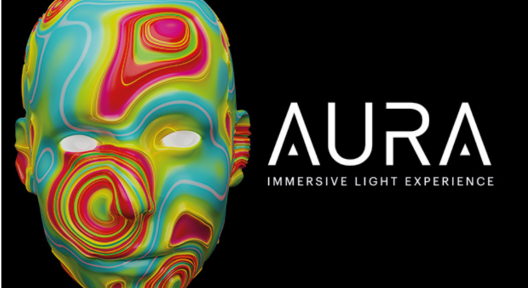 Aura The Immersive Light Experience alla Fabbrica del Vapore di Milano