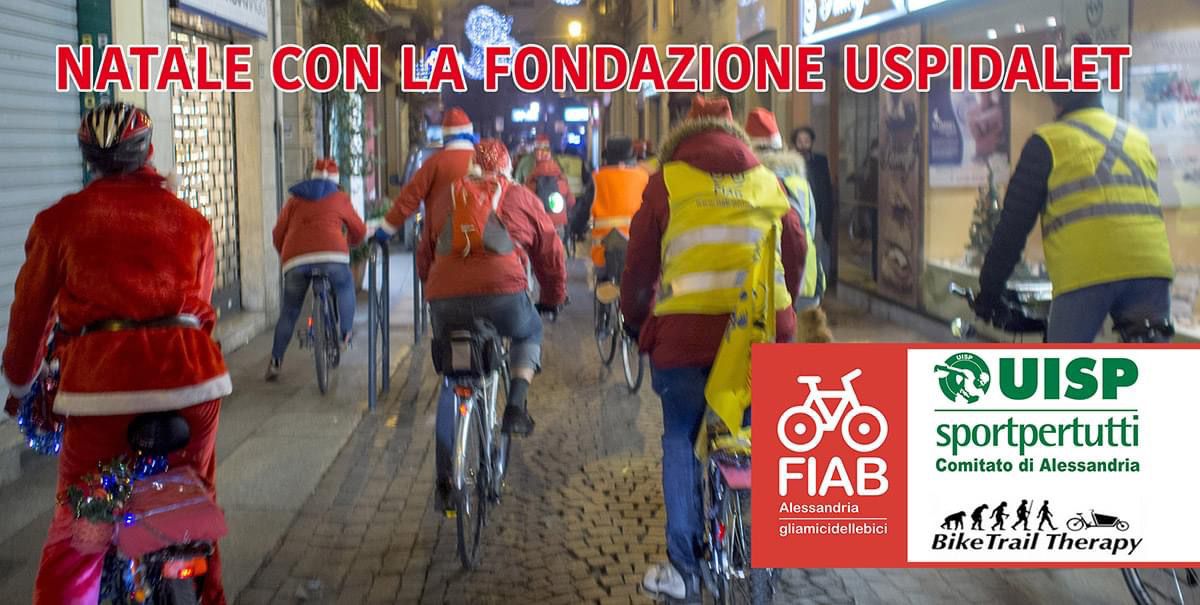 Domenica 5 dicembre anche una parata di Babbi Natale in bici per l’Ospedale Infantile