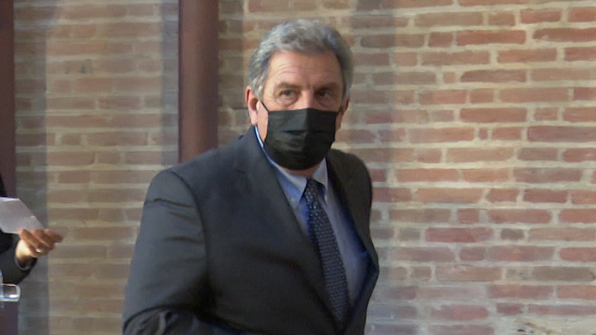 Presentazione Cuttica: il vicesindaco Trussi resta in un angolo e non gradisce