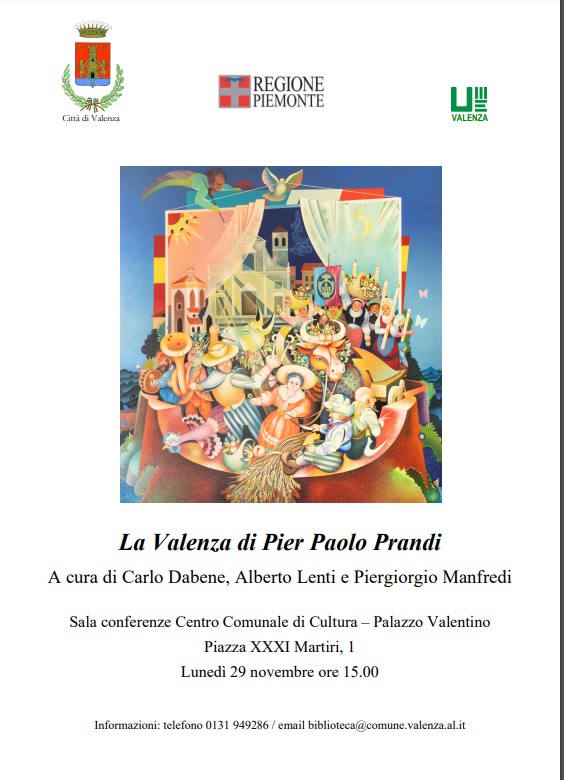 Il 29 novembre “La Valenza di Pier Paolo Prandi”