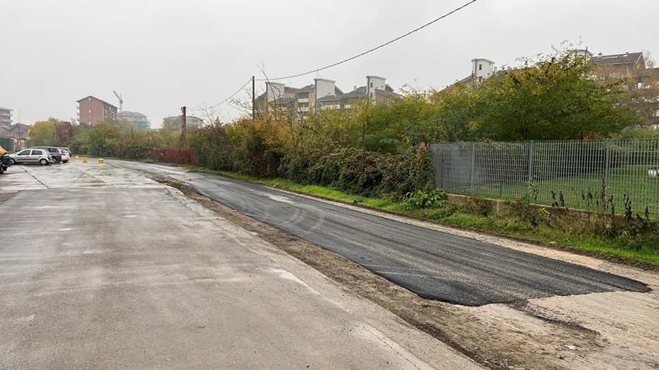 Al quartiere Cristo asfaltato un tratto di via Scazzola dopo le richieste della Commissione Alessandria Sud
