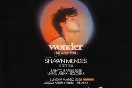 Shawn Mendes annuncia una nuova data italiana per il Wonder tour 2022