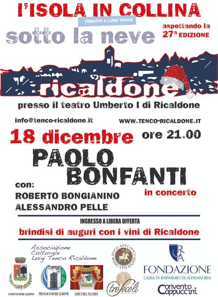 Paolo Bonfanti live a Ricaldone