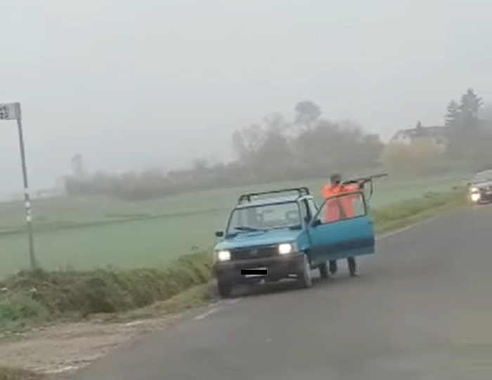Cacciatore ripreso mentre spara da bordo strada: sequestrato il fucile e ritirato il porto d’armi