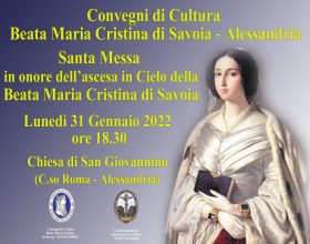 Il 31 gennaio messa per la Beata Maria Cristina di Savoia