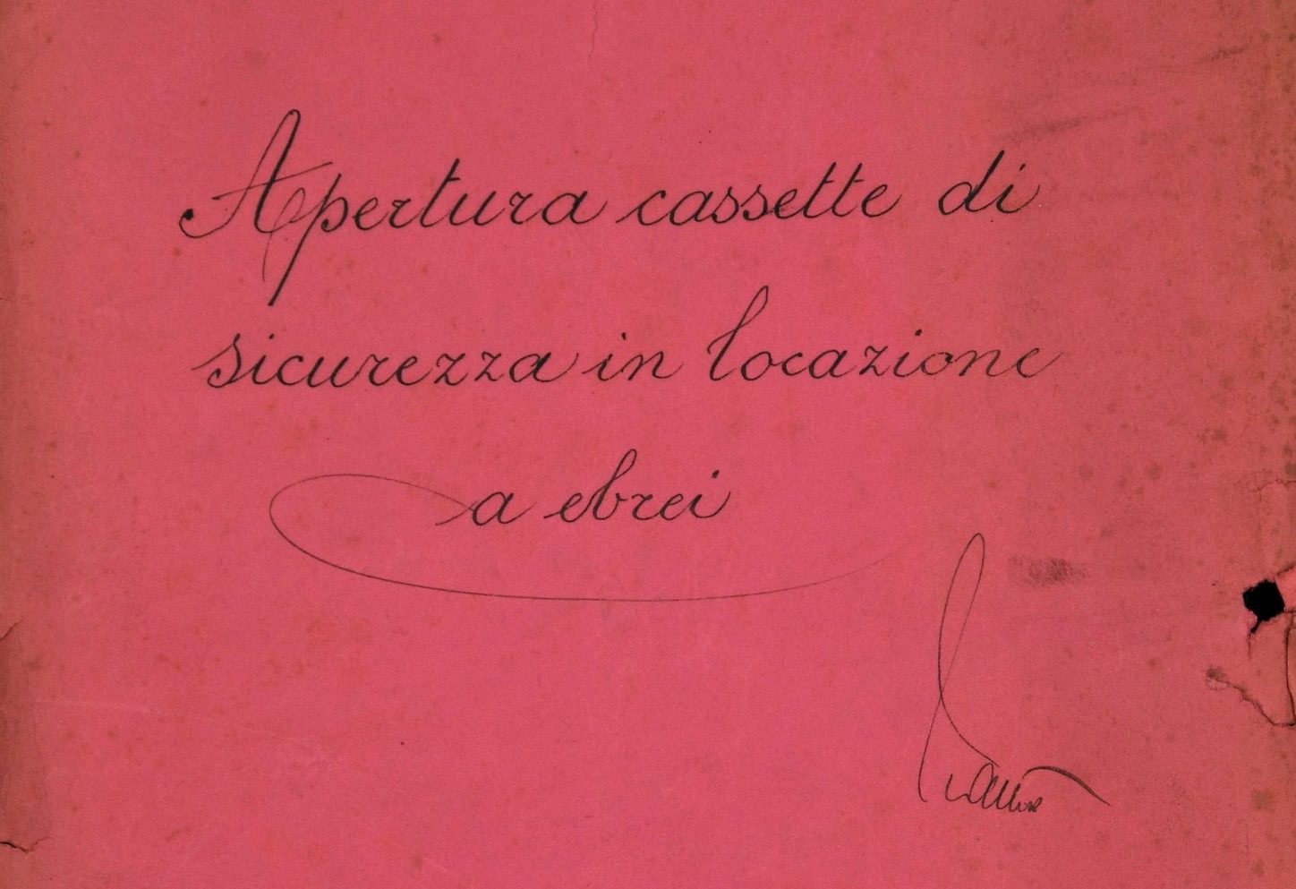Una mostra digitale svela i furti ai danni degli ebrei compiuti in nome del fascismo