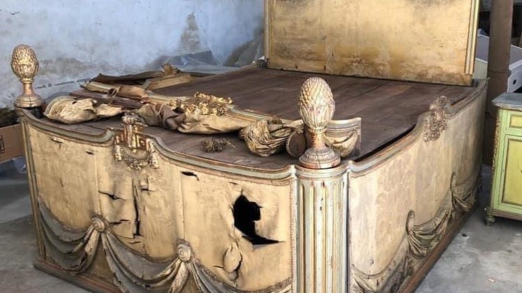 A Casale il letto dove riposò Napoleone oltre 200 anni fa, sindaco: “Lo restaureremo”