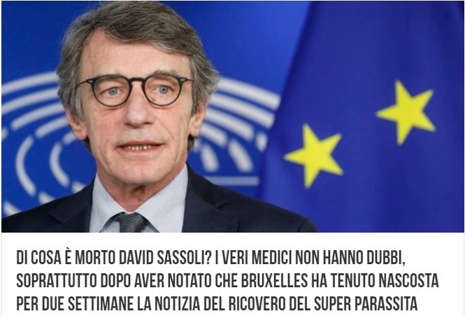 Ci sarebbe un novese dietro al sito che ha definito “parassita” David Sassoli