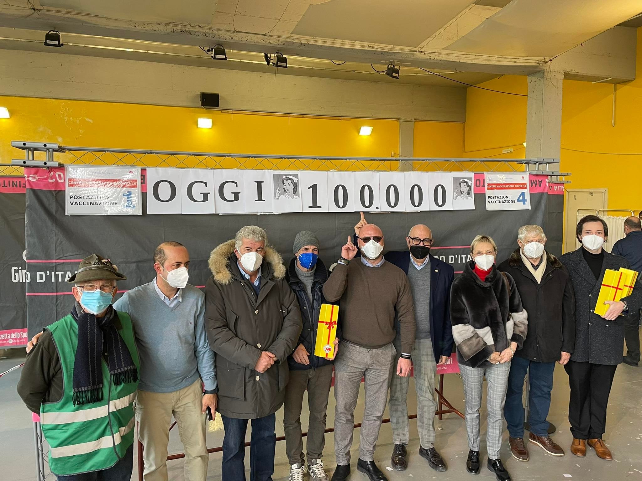 A Novi Ligure raggiunte le 100 mila dosi di vaccino Covid