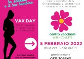 Il 5 febbraio ad Alessandria Vax Day per le donne in dolce attesa o in allattamento