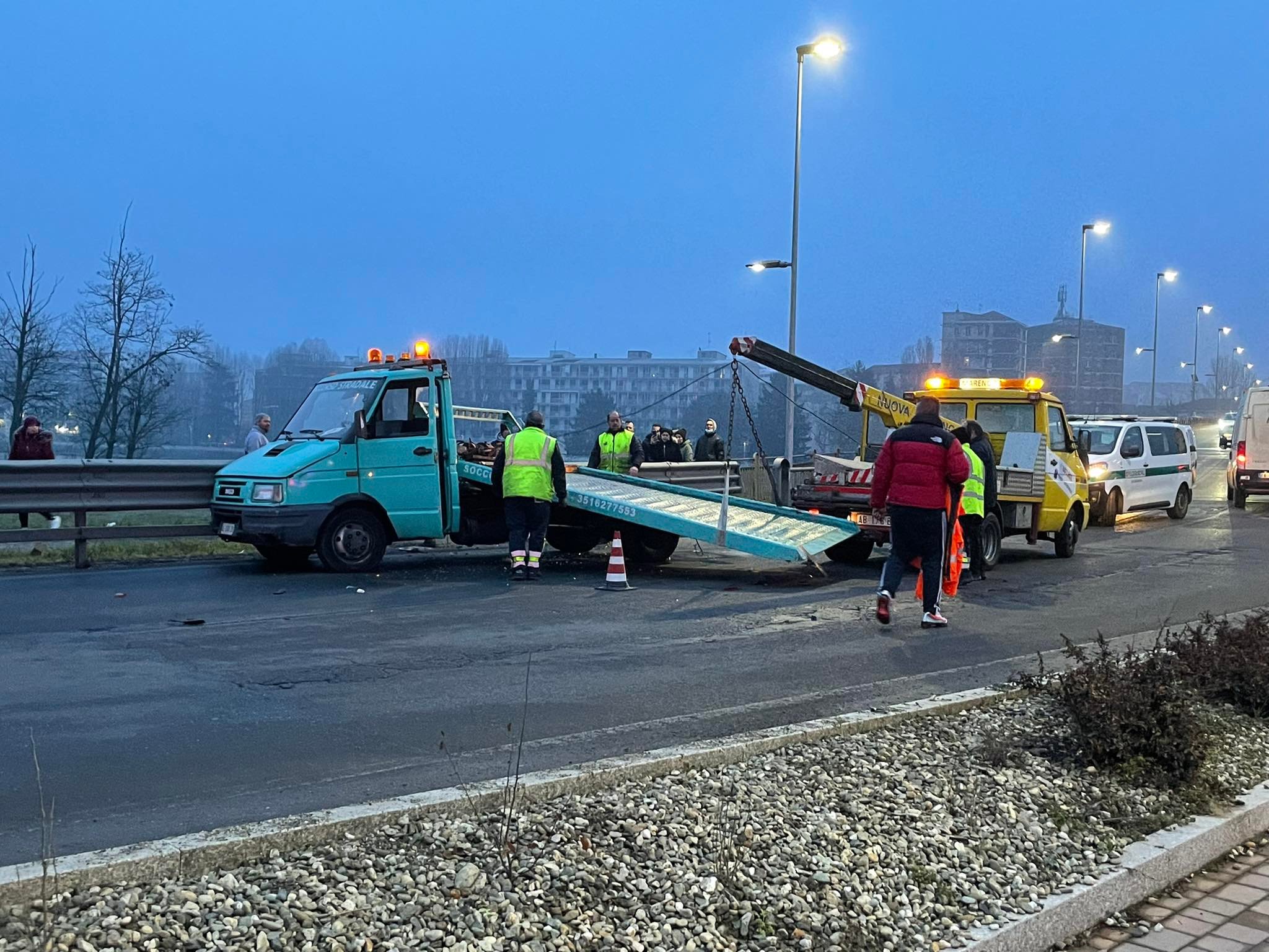 Incidente sul ponte Tiziano: disagi al traffico