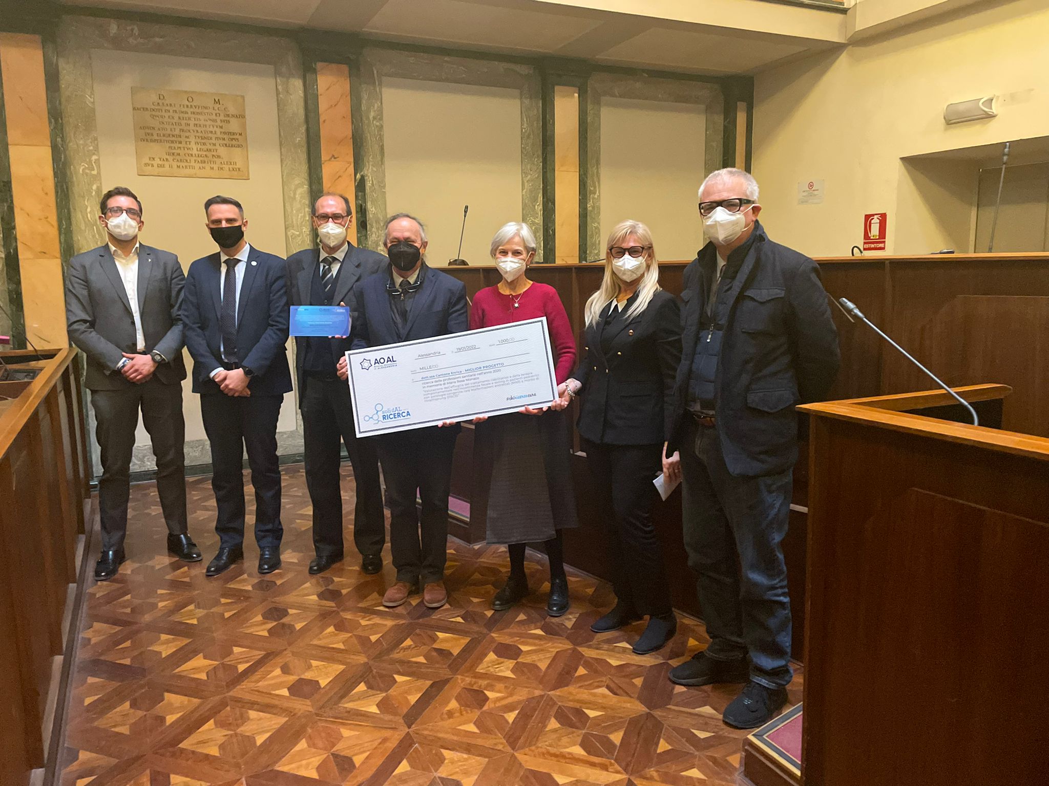 Alla dottoressa Enrica Cantone il premio per il miglior progetto di ricerca delle professioni sanitarie