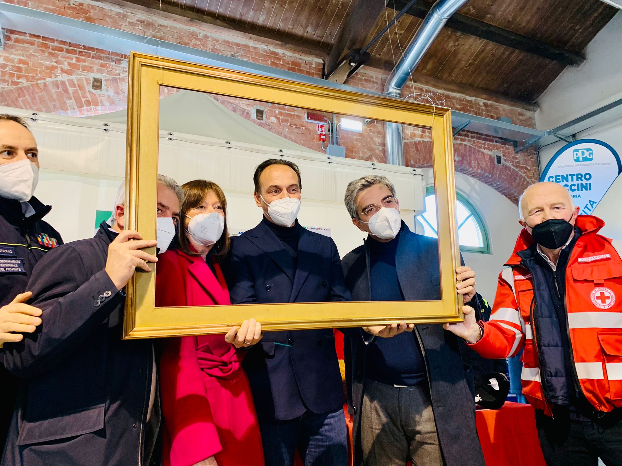 Il governatore Alberto Cirio in provincia: le [FOTO] delle tappe ad Alessandria, Tortona e Gavi