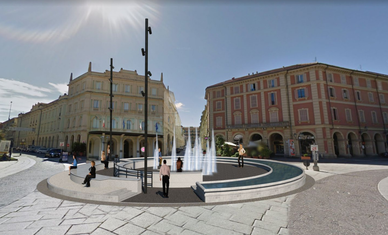 La fontana delle Ninfe di Acqui ritrova l’acqua: ecco come sarà [FOTO]