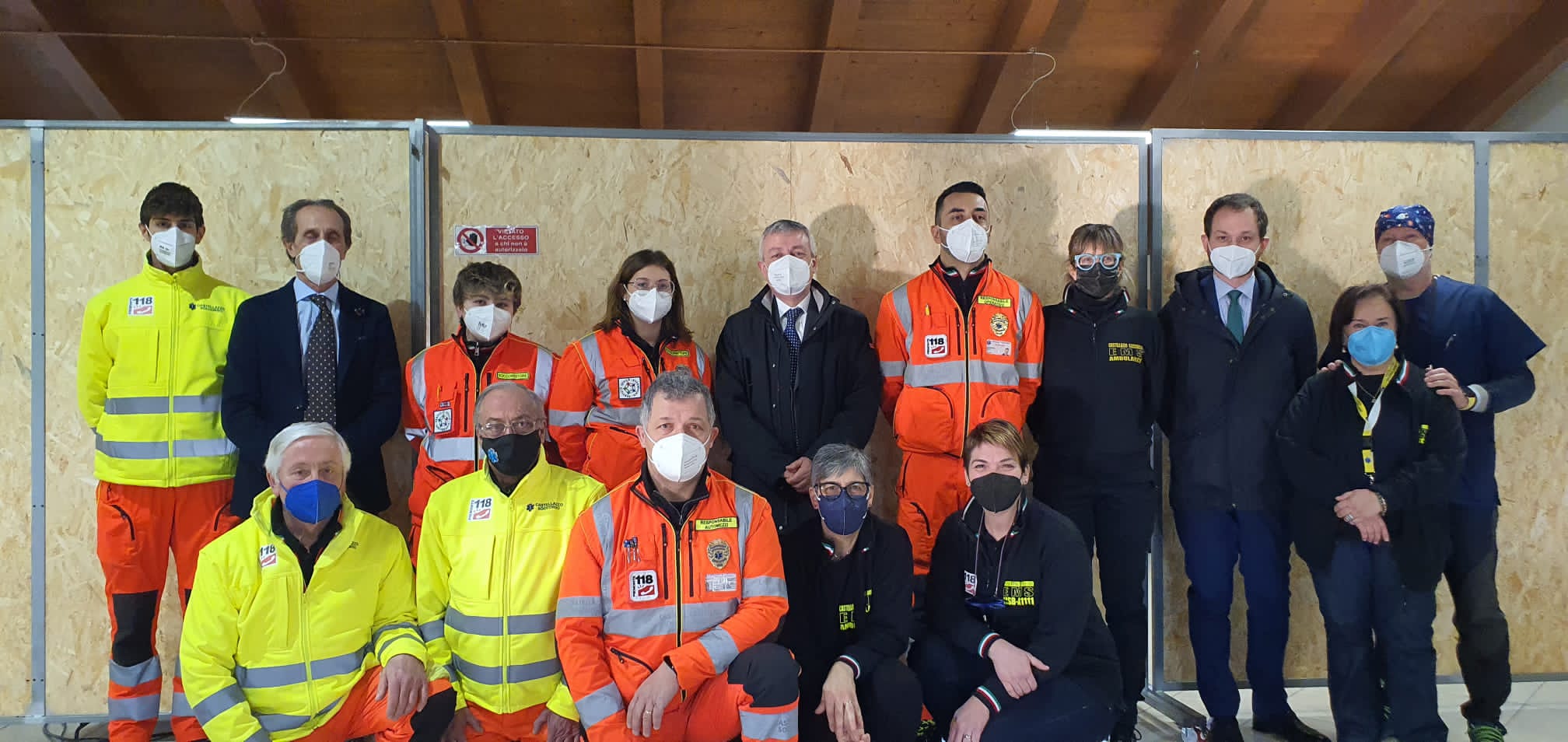 I ringraziamenti del Prefetto al Castellazzo Soccorso per il suo operato e il salvataggio di una 17enne