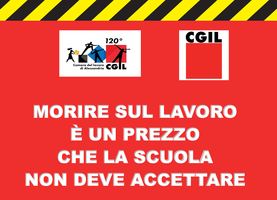 La Cgil grida basta morti sul lavoro: da inizio anno 3 feriti gravi e un morto