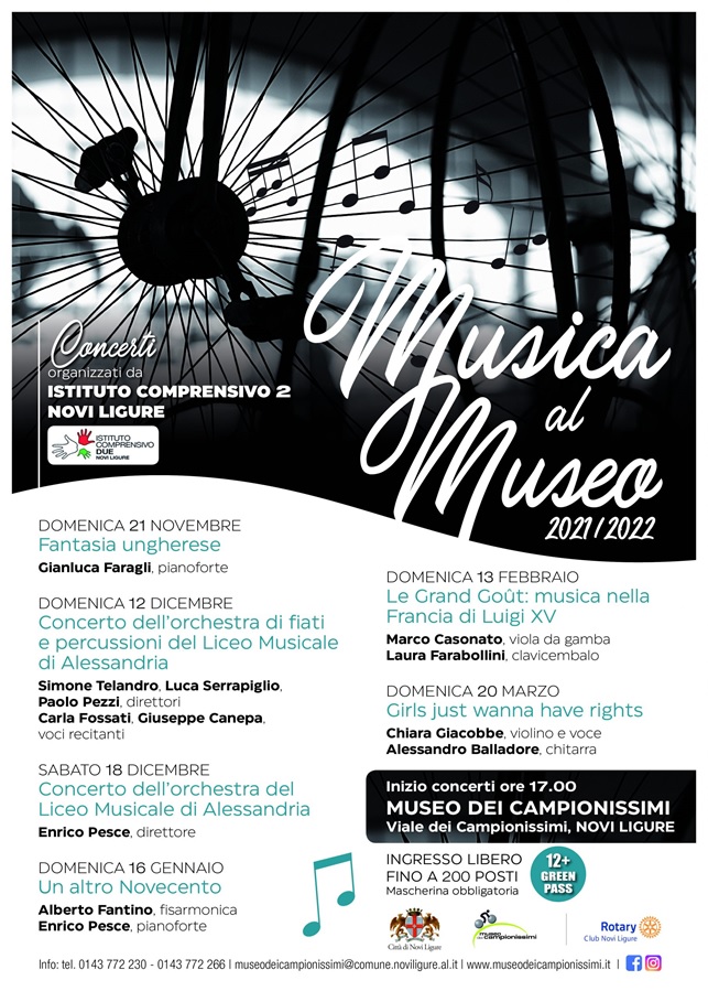 Il 13 febbraio “La musica nella Francia di Luigi XV” al Museo dei Campionissimi