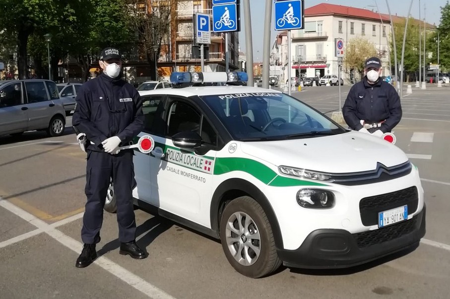 A Casale la Polizia Locale interviene per una fuga di gas in via Salandri