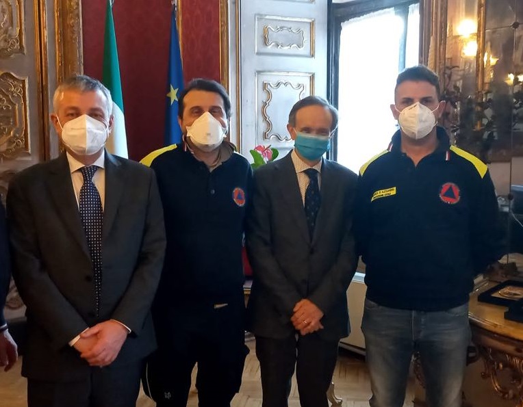 Protezione Civile: il nuovo direttivo incontra il Prefetto di Alessandria Francesco Zito