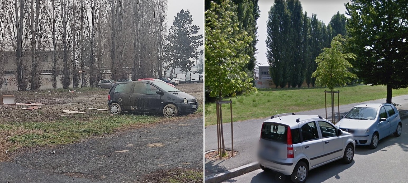 “Dove c’era l’erba ora c’è una discarica”: il prima e il dopo di via de Gasperi