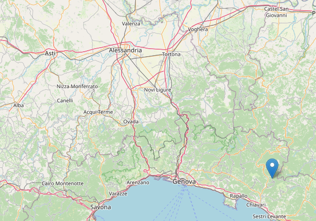 Scossa di terremoto in Liguria, avvertita anche in alcuni comuni alessandrini