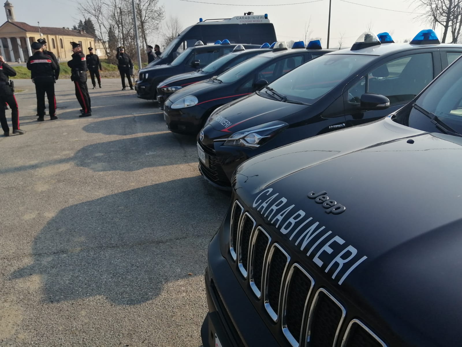 Esercitazione dei Carabinieri per far fronte ad eventuali eventi alluvionali
