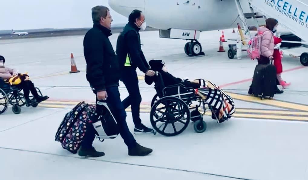 Arrivati in Piemonte i bambini ucraini malati di cancro e in fuga dalla guerra