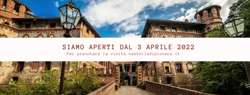 Da domenica 3 aprile riprendono le visite al Castello di Piovera