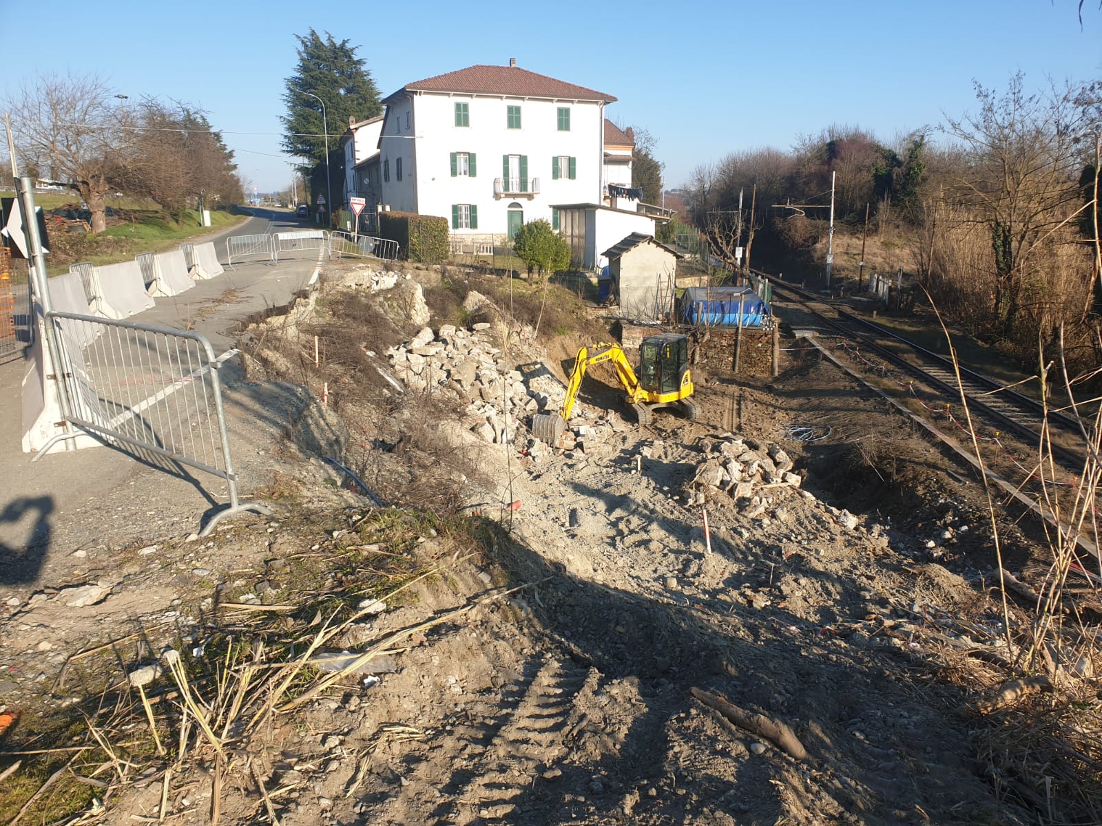 Ad Acqui iniziati i lavori di consolidamento della stradale Alessandria, danneggiata dall’alluvione