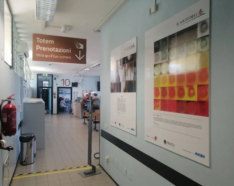 All’Ospedale di Alessandria una mostra su una malattia rara del sangue, promossa dall’Accademia di Brera