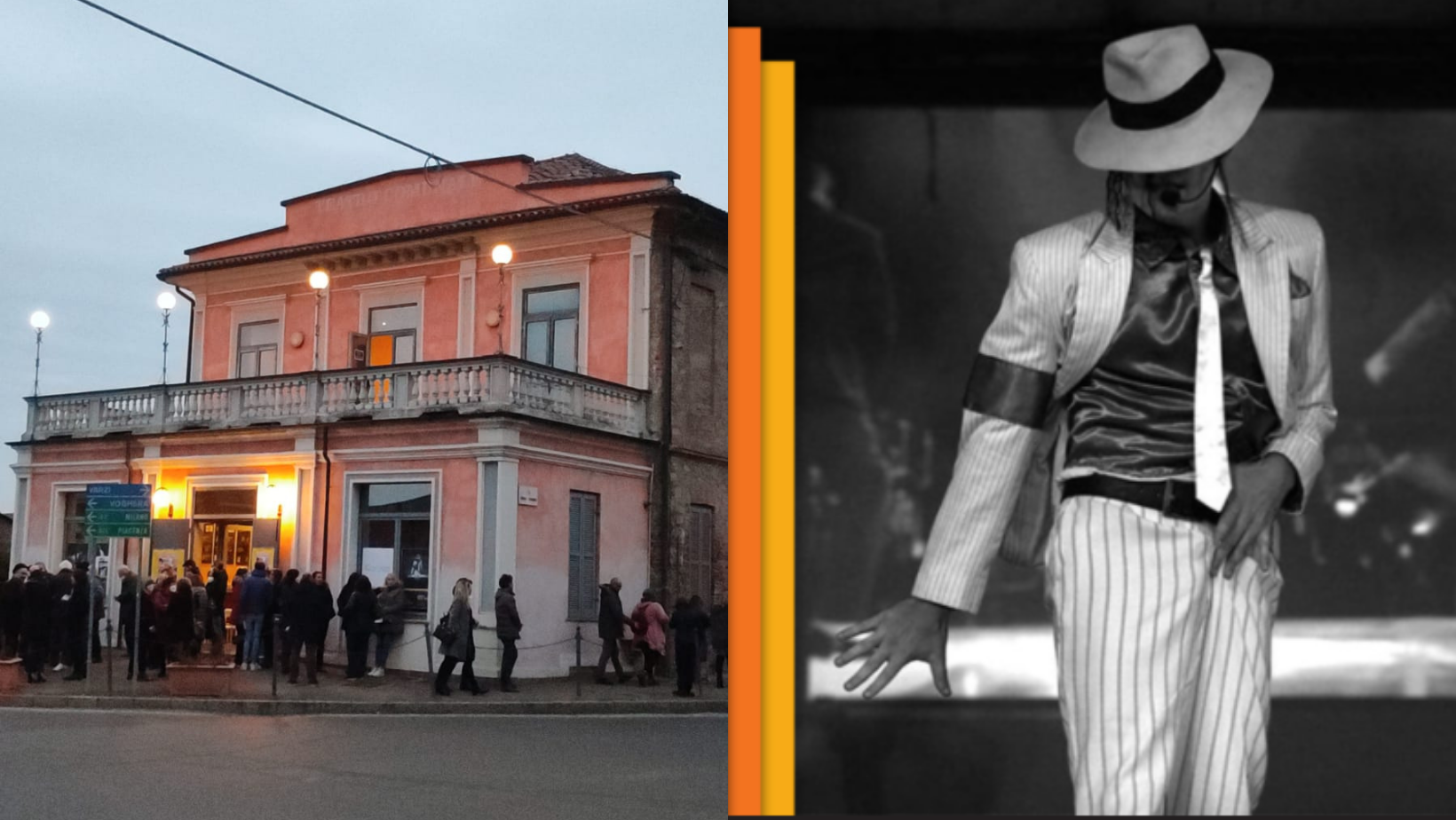 Micheal Jackson Tribute: Andrea Imparato al Teatro di Rivanazzano