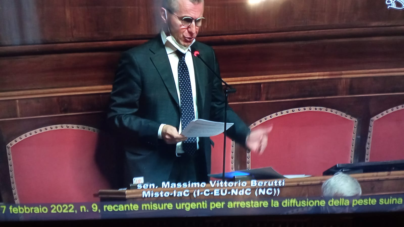 Berutti: “Contro la Peste Suina sostegni imponenti e una modifica alla legge sulla caccia”