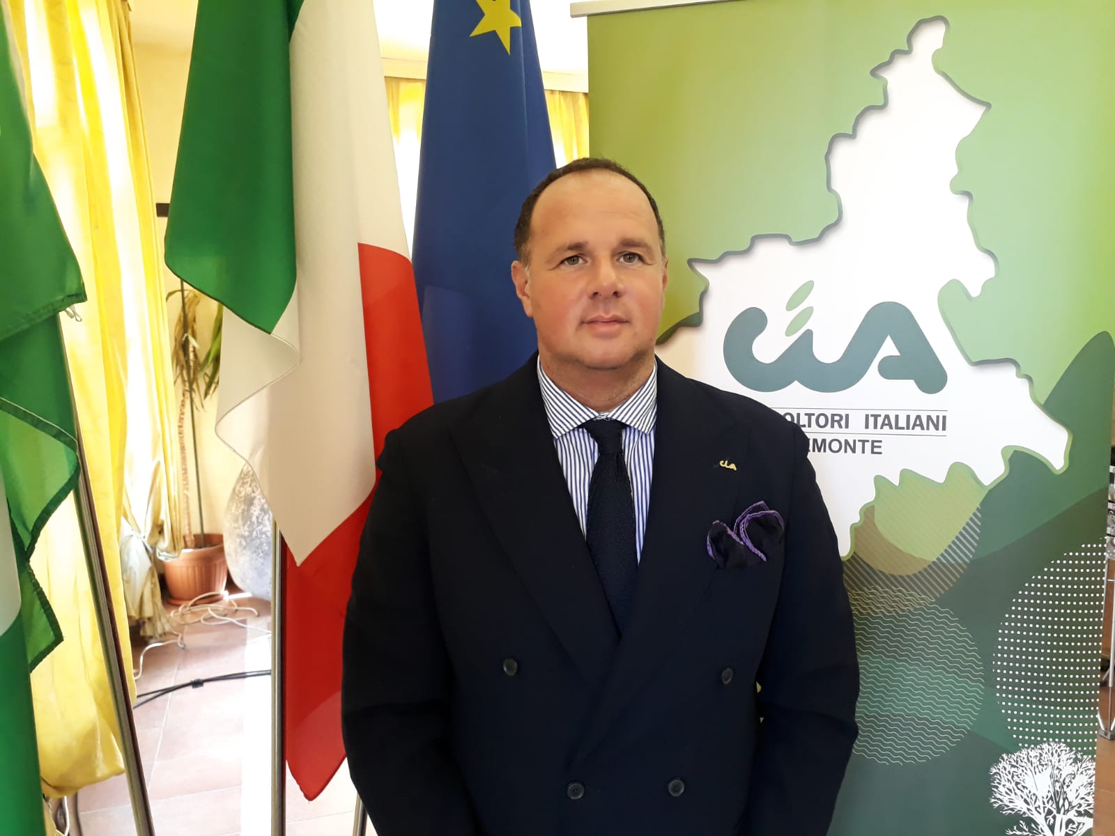 Il monferrino Gabriele Carenini rieletto presidente Cia Piemonte e Valle d’Aosta