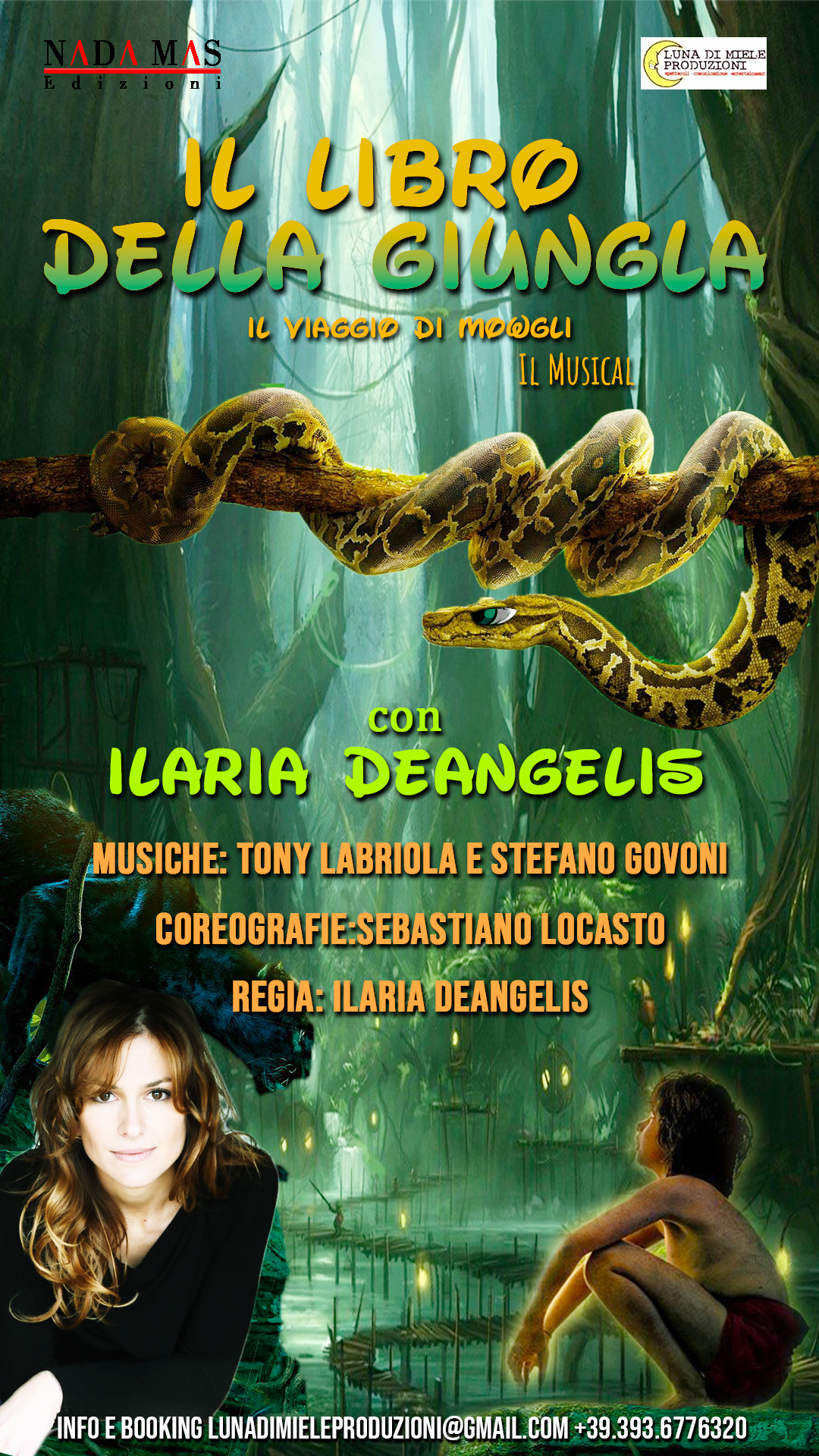 Il 27 marzo all’Alessandrino il musical “Il libro della Giungla”