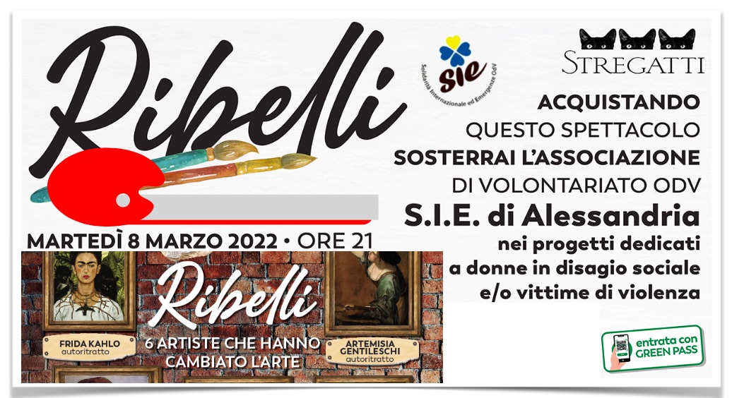 “Ribelli” della Compagnia Stregatti al Teatro San Francesco