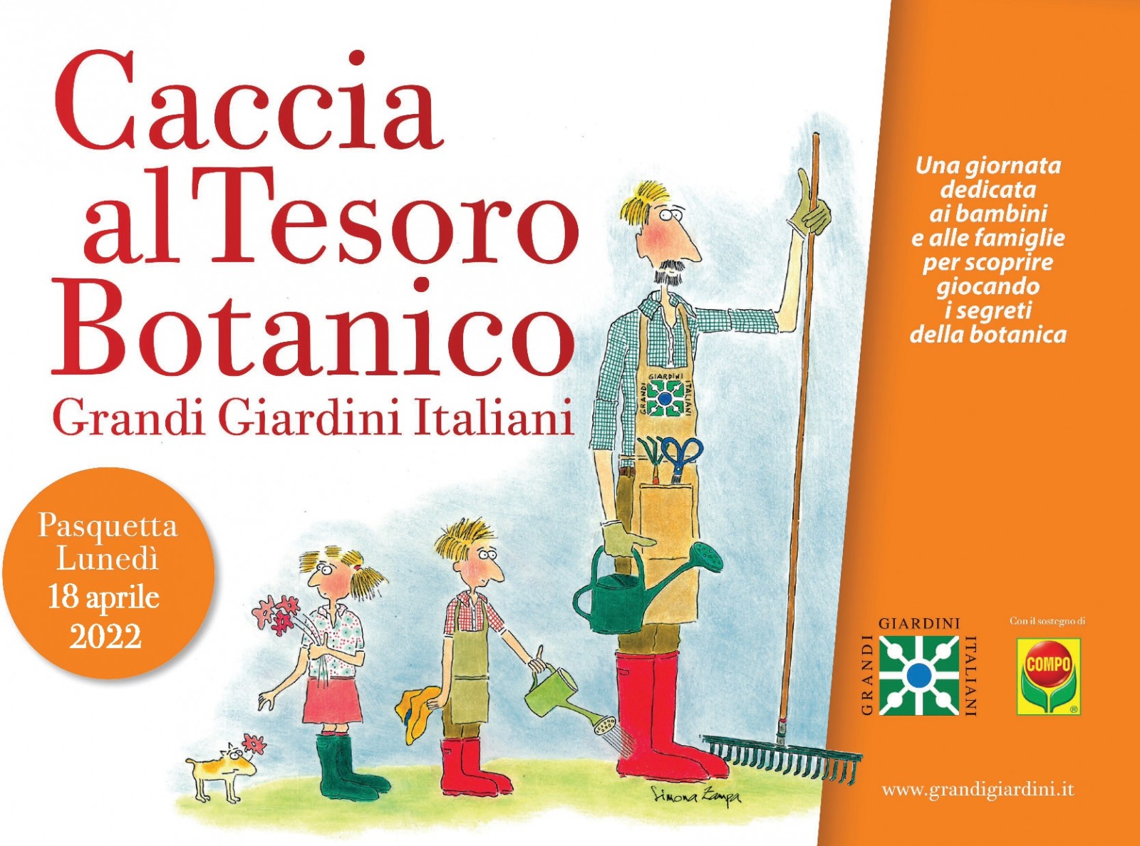 Caccia al Tesoro botanico a Villa Ottolenghi