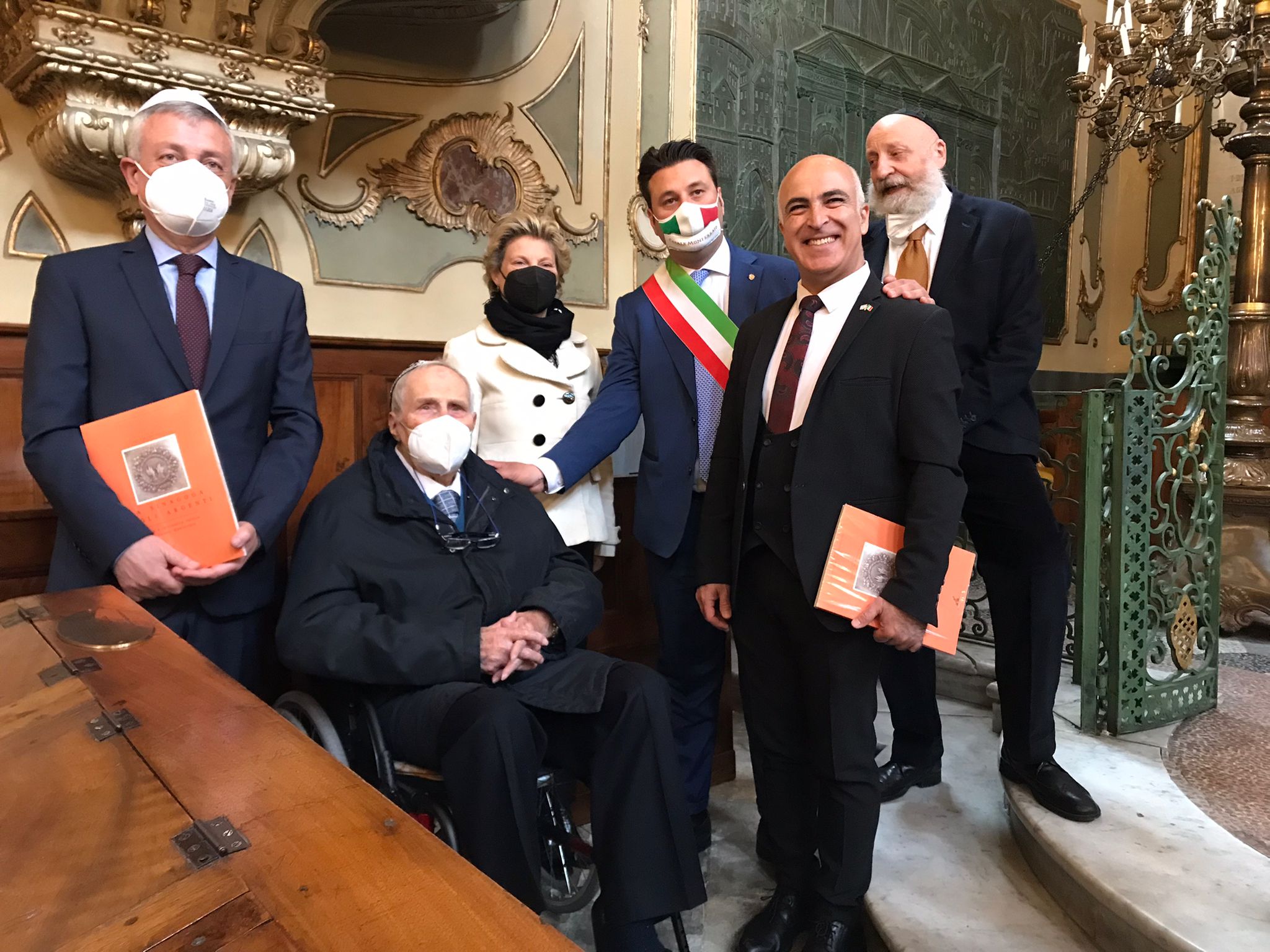 L’ambasciatore di Israele in visita alla comunità ebraica di Casale Monferrato