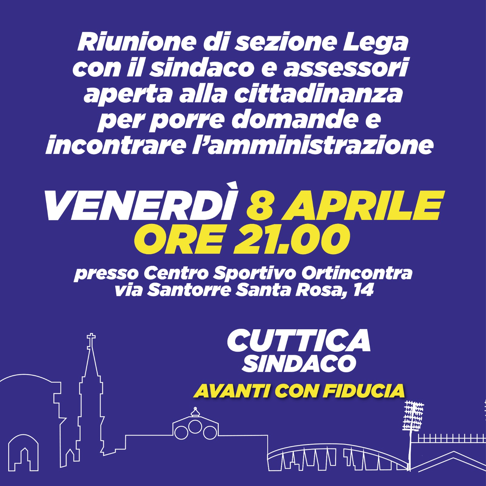 L’8 aprile riunione della Lega Alessandria aperta a tutti al circolo Ortincontra