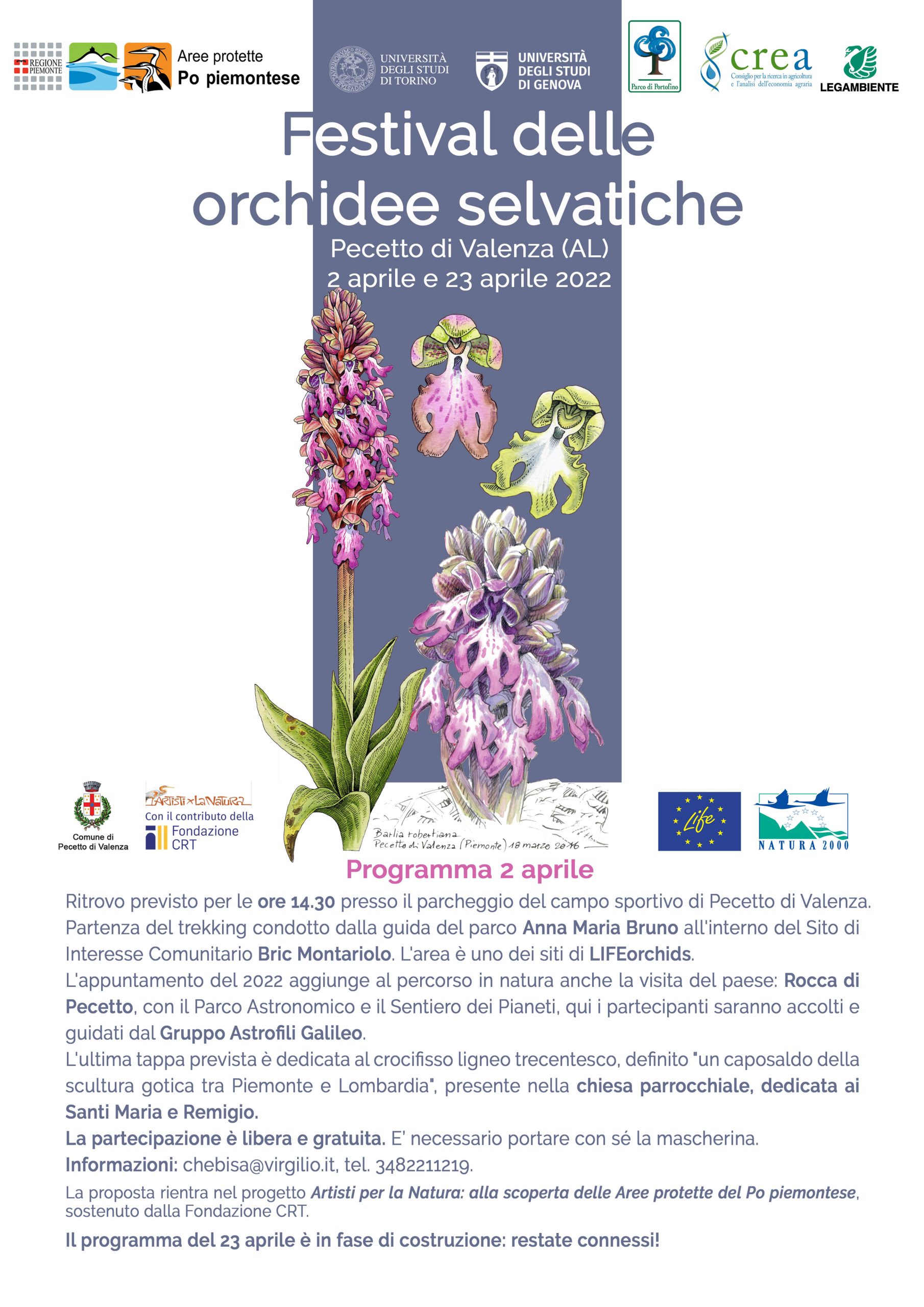 Il 2 aprile Il Sabato nei villaggi a Pecetto di Valenza