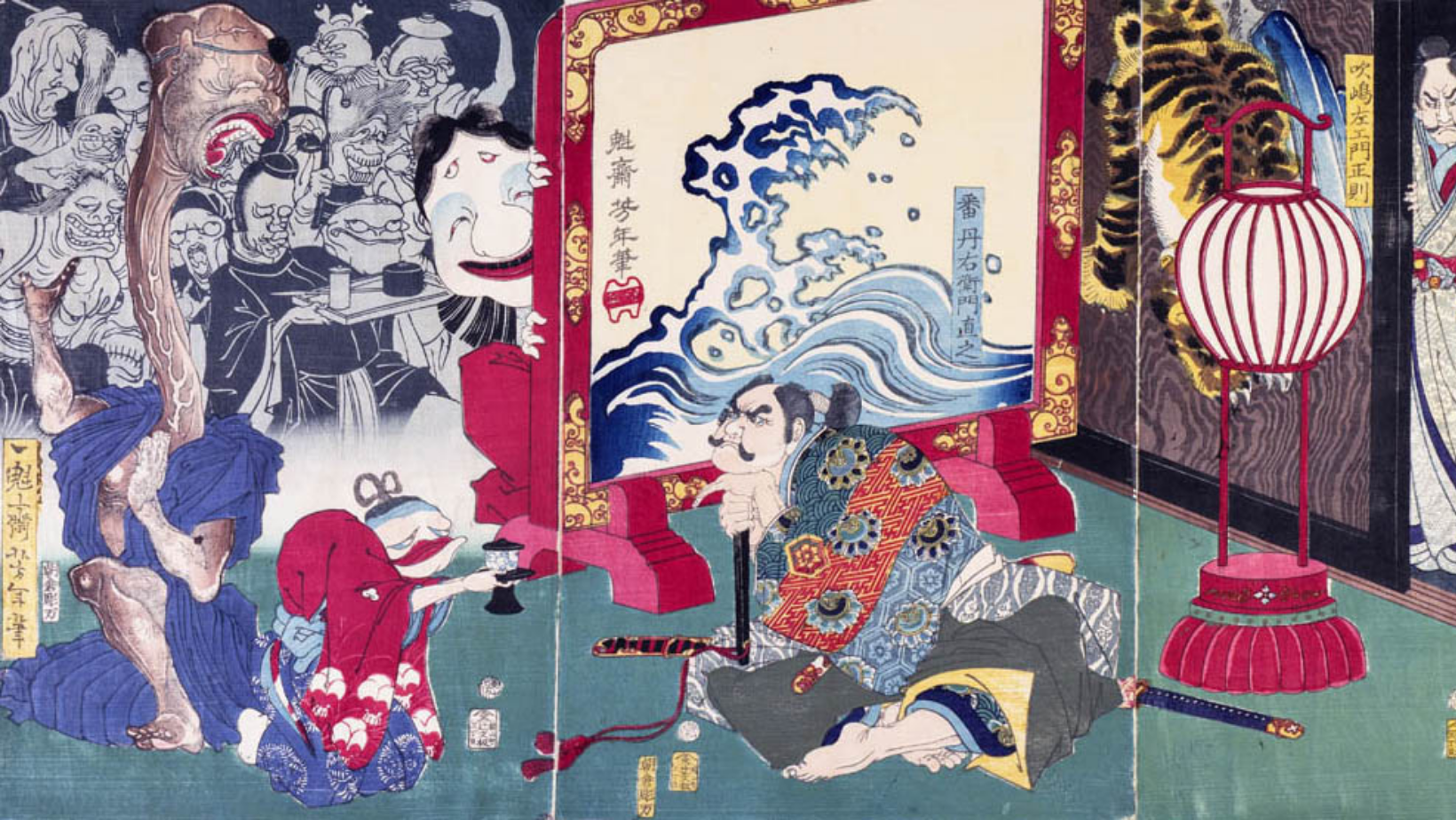 Yokai: antiche stampe giapponesi in mostra a Villa Reale