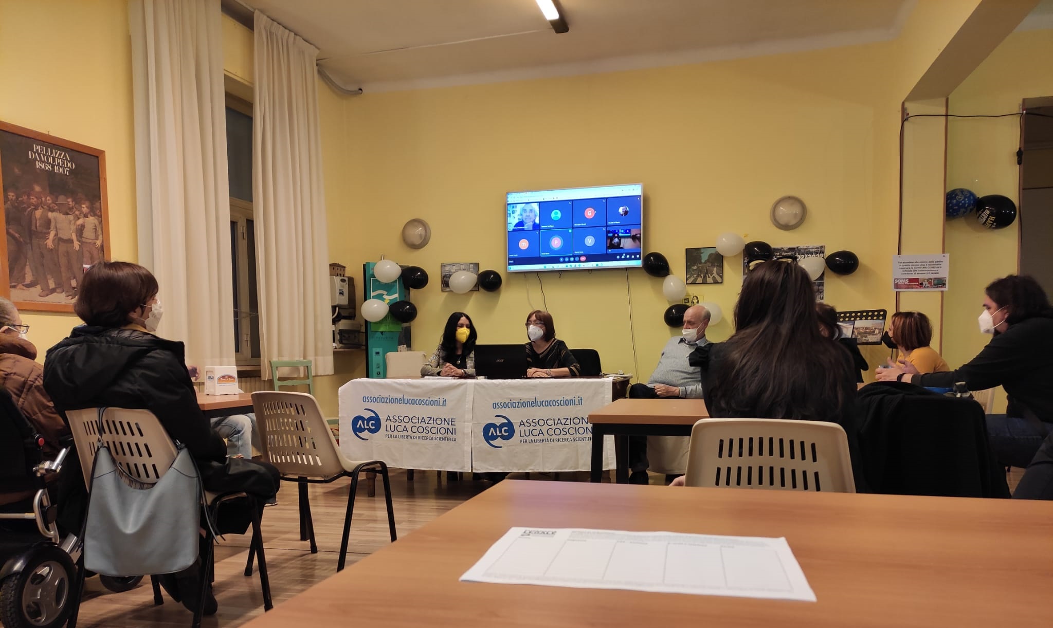 Nata la “cellula” alessandrina dell’associazione Coscioni: intervenuta anche la moglie di Piergiorgio Welby
